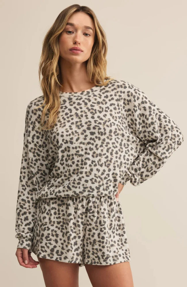 Luxe Leopard Long Sleeve Top – Doxology