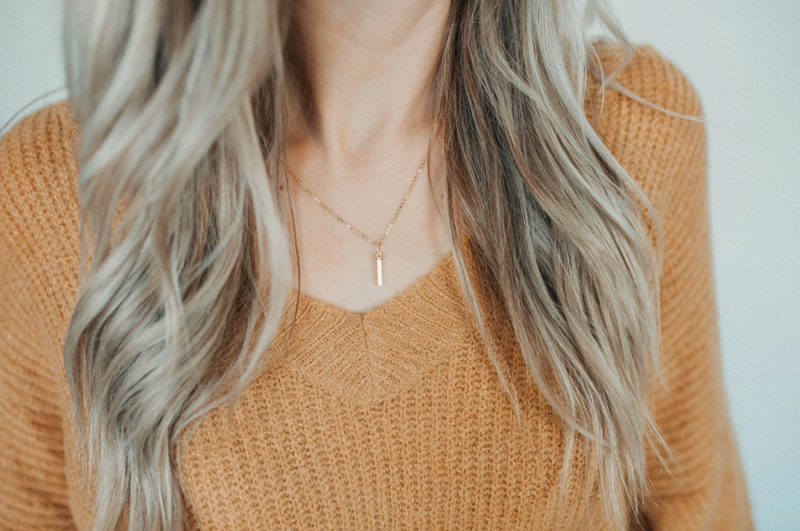 Aligned Necklace
