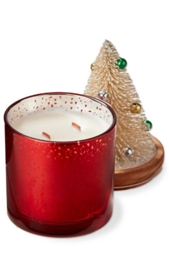 Cedar Bottlebrush Tree Candle