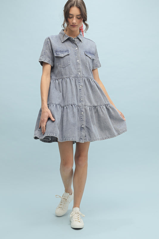Agatha Denim Dress