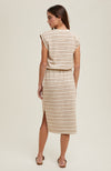 Sylvia Striped Midi Dress