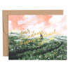 Mystic Plains Thank You Greeting Card