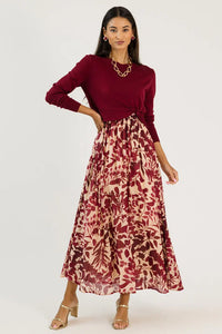 Isla Sweater Top Maxi