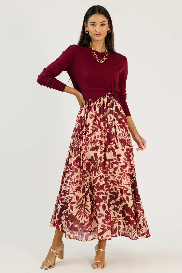 Isla Sweater Top Maxi