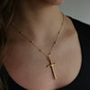 Casey's Cross Necklace
