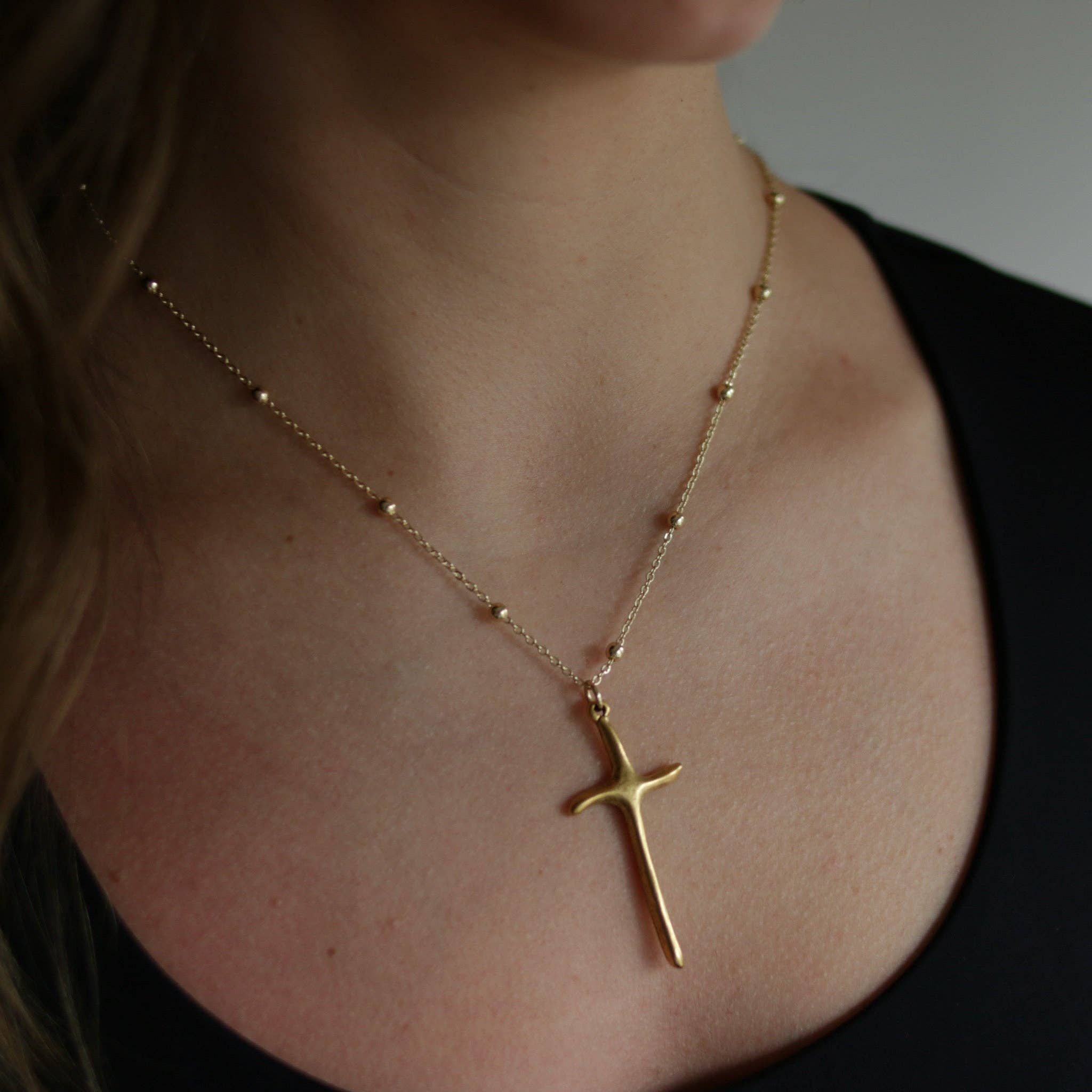 Casey's Cross Necklace