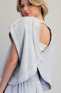 Ellery Open Back Top