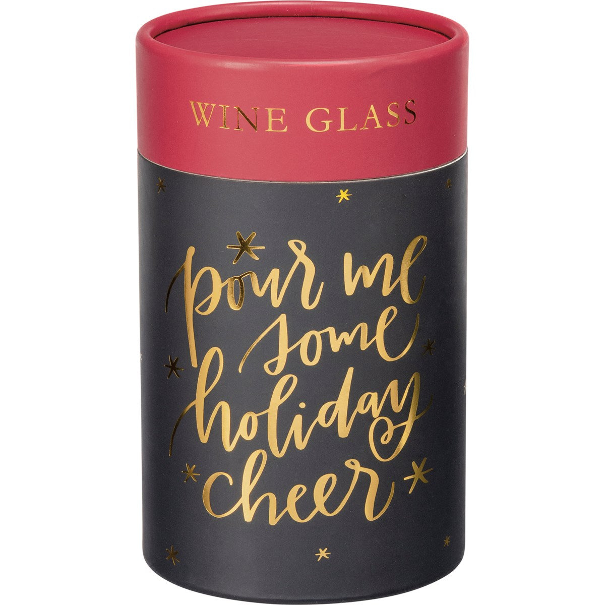 Holiday Cheer Wine Glass