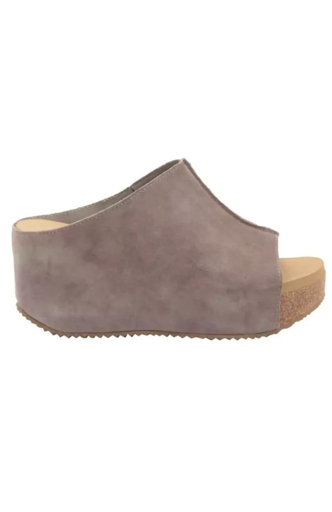 Peep Toe Wedge Sandal