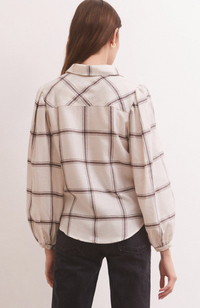 Overland Plaid Blouse
