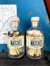 Vintage Apothecary White Matches: White