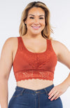 Curvy Padded Lace Bralette
