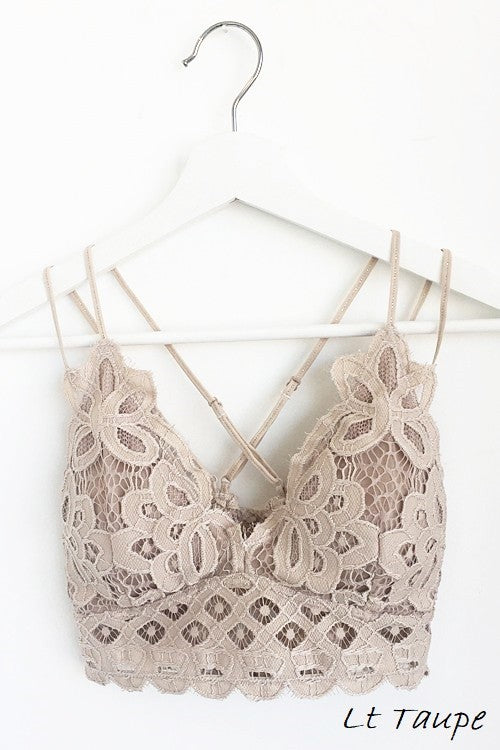 Curvy Lace Bralette