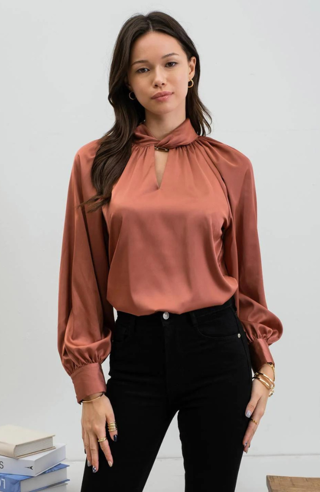 Anna Keyhole Top