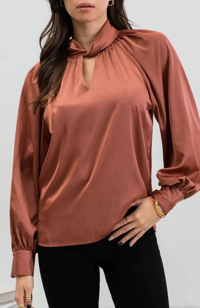 Anna Keyhole Top