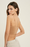 Ribbed Seamless Bralette with Detail
