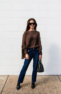 Charley Smocked Cuff Top