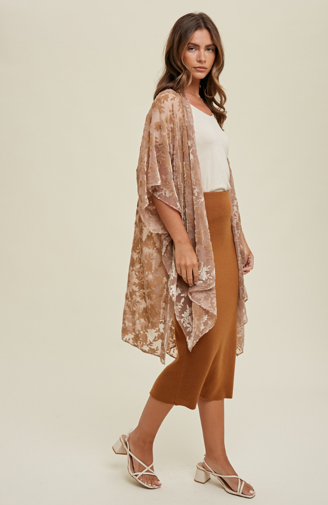 Velvet Kimono