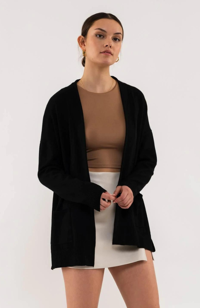Open Front Cardigan