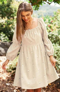 Charlotte Corduroy Dress