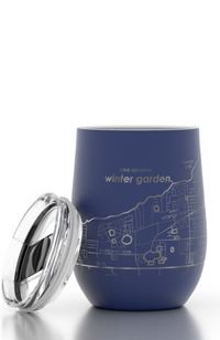 Winter Garden Wine Tumbler