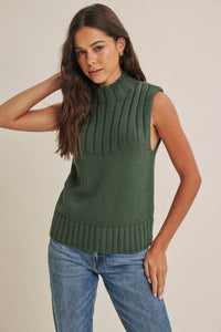 Cabin Mock Neck Sweater