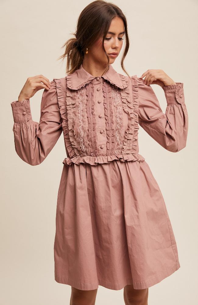 Persephone Ruffle Dress