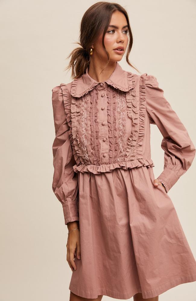Persephone Ruffle Dress