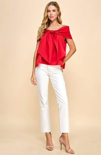 Farrah Bow Top