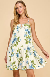 Anya Floral Print Dress