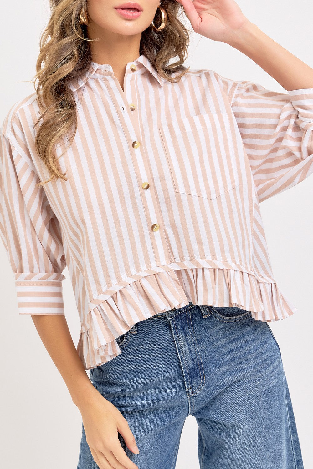 Felicity Striped Top