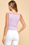 Myra Lavender Knit Top