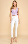 Myra Lavender Knit Top