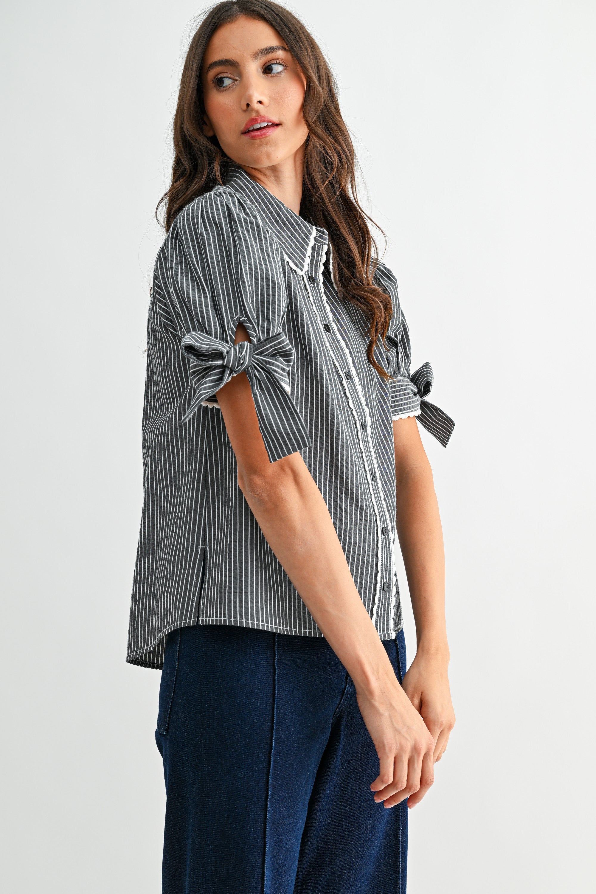 Barbara Stripe Top