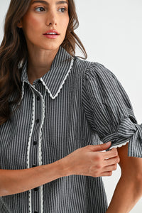 Barbara Stripe Top