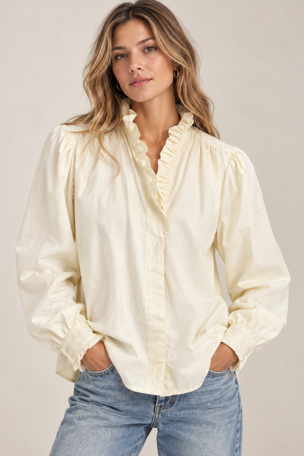 Sabine Ruffle Top
