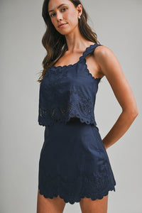 Georgina Navy Set