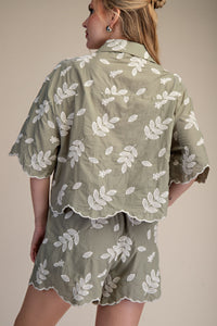 Sylvie Embroidered Top