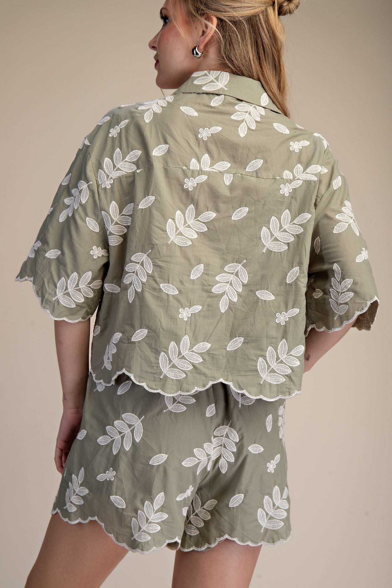 Sylvie Embroidered Top
