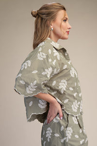 Sylvie Embroidered Top
