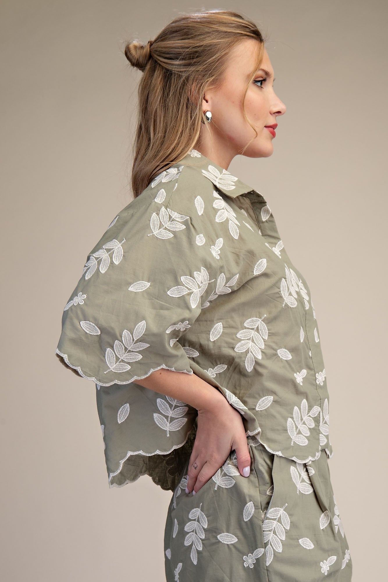 Sylvie Embroidered Top