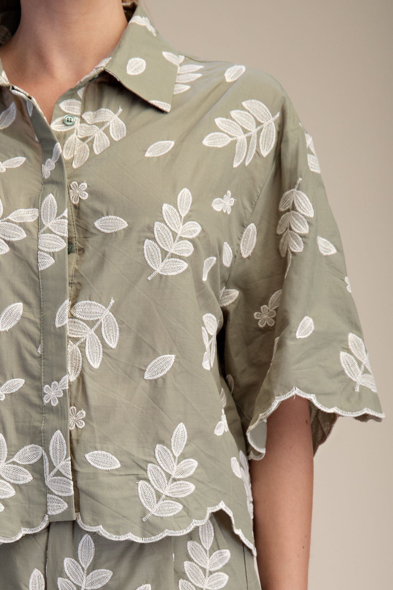 Sylvie Embroidered Top