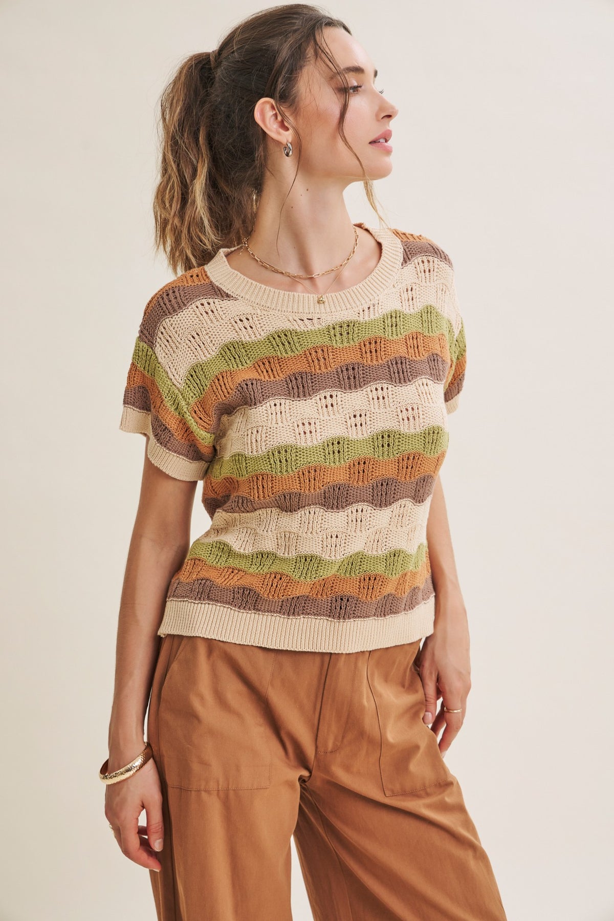 Sunlit Stripe Sweater