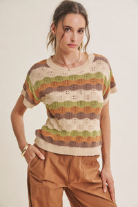 Sunlit Stripe Sweater