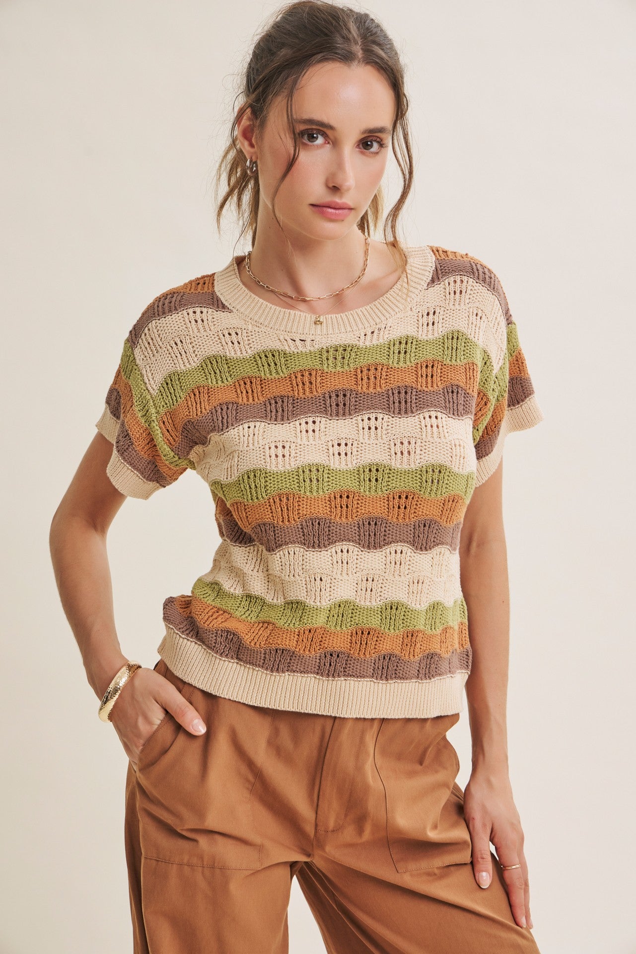 Sunlit Stripe Sweater