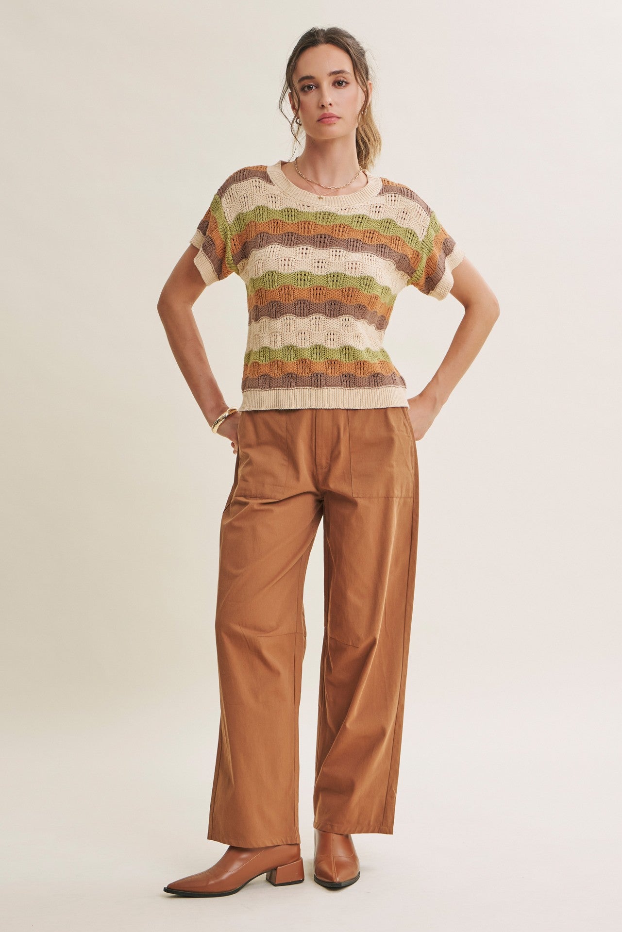 Sunlit Stripe Sweater