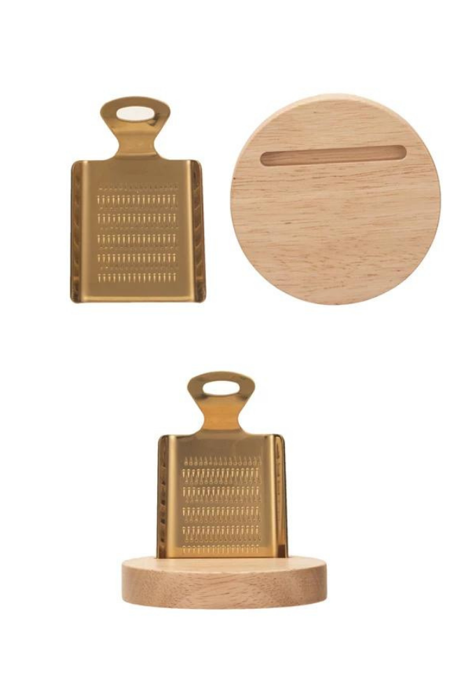 Rubberwood Cheese Grater