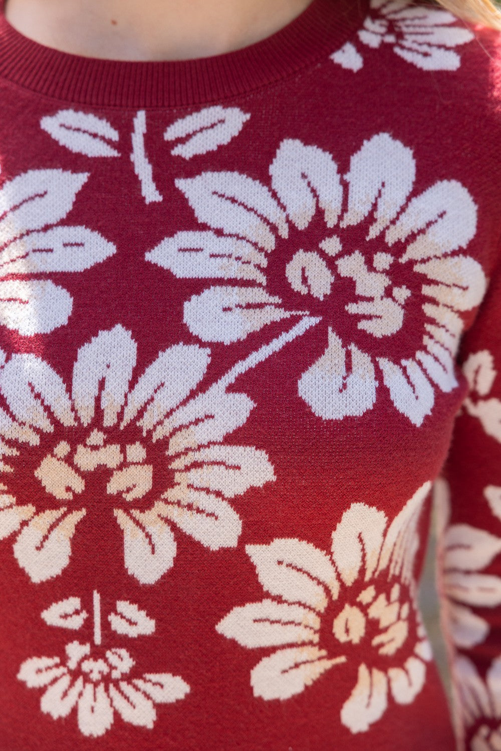 Elizabeth Floral Sweater