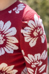 Elizabeth Floral Sweater