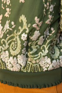 Deborah Border Print Top